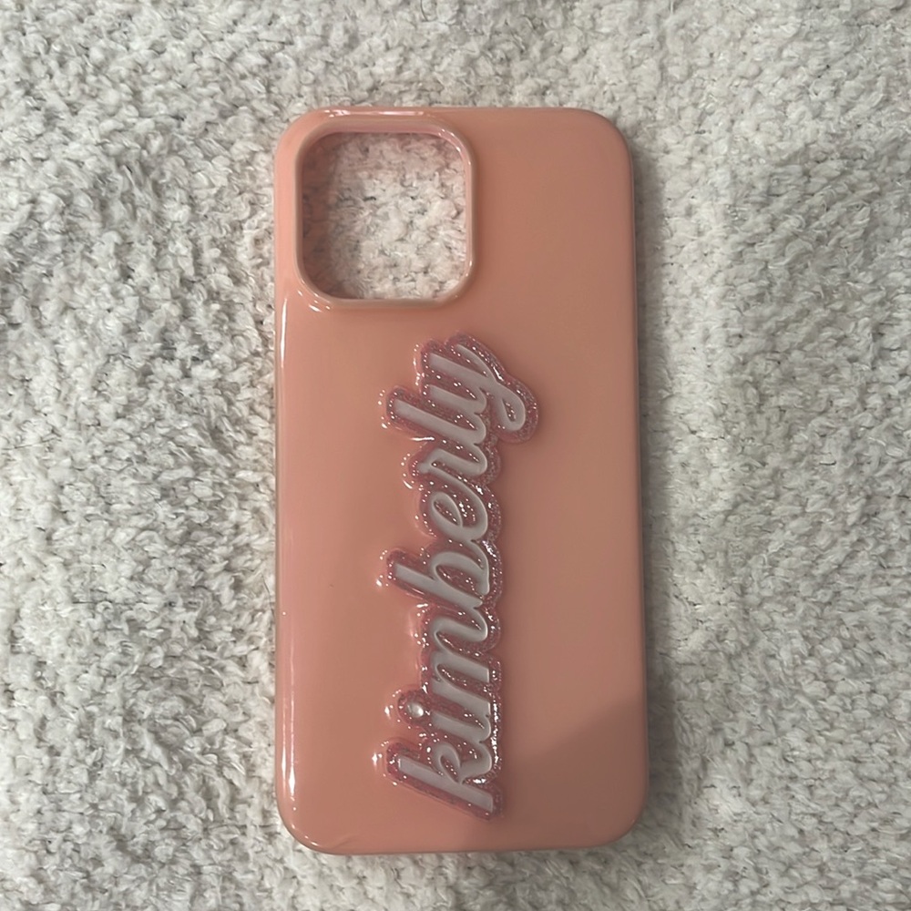 Baublebar custom iPhone 14 Pro Max case ‘kimberly’